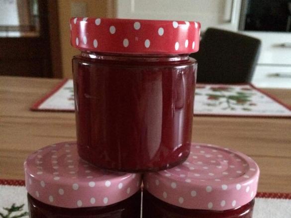 Kirschmarmelade mit Vanille