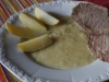 Tafelspitz mit Zwiebelsoße