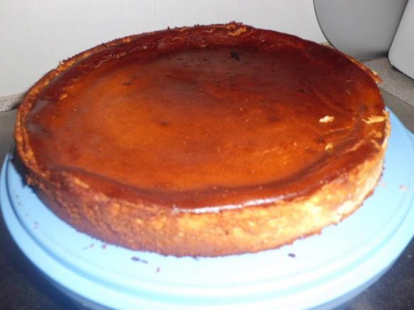 Käsekuchen ohne Boden