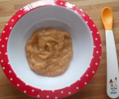 Bio Apfel Bananen Brei