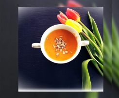 vegane Curry-Apfelsuppe