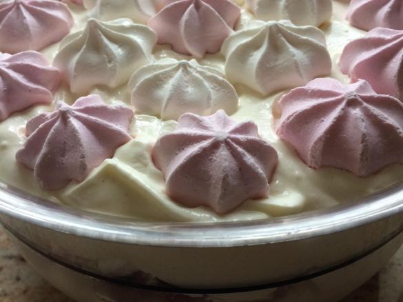 Vanille-Himbeer-Traum mit Baiser