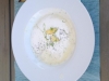 Leichte Spargelsuppe mit Orangensaft