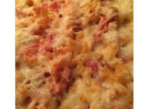 Nudelauflauf mit Fleischwurst