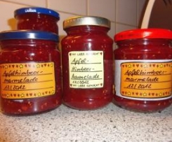 Apfel-Himbeer Marmelade