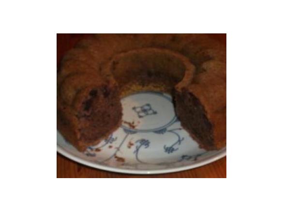 Schoko-Kirschkuchen mit Rotwein