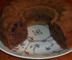 Schoko-Kirschkuchen mit Rotwein