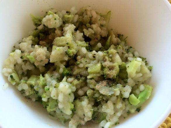 Veganes Brokkoli Risotto 