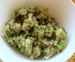 Veganes Brokkoli Risotto 
