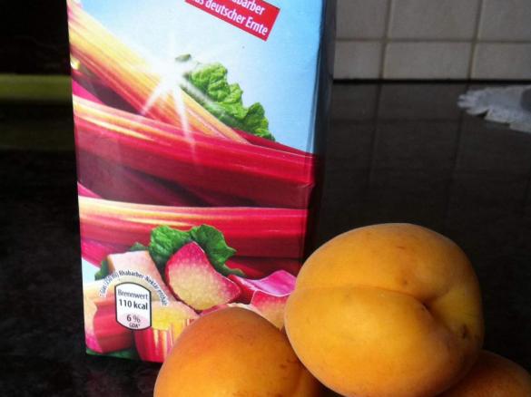 APRHAB-Marmelade (Aprikosen u Rhabarbersaft )