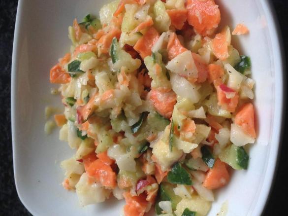 Rohkostsalat inklusive Dressing