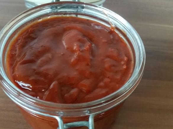 Grillsauce mit Preiselbeeren