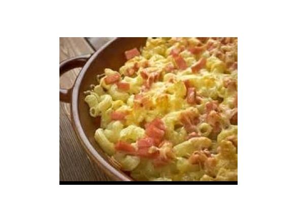 Knuspriger Nudelauflauf