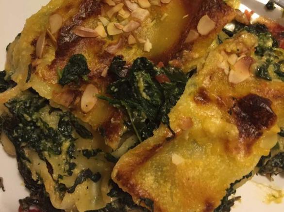 Spinat-Lasagne vegan -Updated-