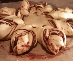 Variation von Nutellablume