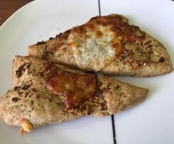 Vollkorn-Knoblauchecken