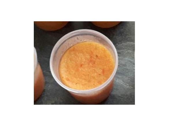 Tomatenpolenta - Brei