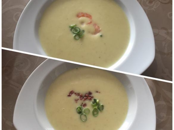 Kartoffelcremesuppe getrüffelt