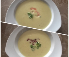 Kartoffelcremesuppe getrüffelt