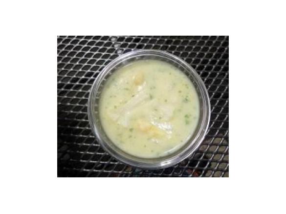 Spargel-Blumenkohlcremsuppe