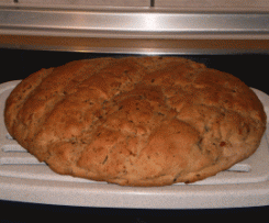 Specki-Fladenbrot mit Speck