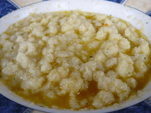 Grießnockerln-Suppe
