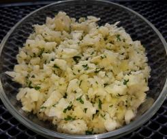 Weißkraut -Salat