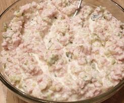 Fleischsalat mit Frühlingszwiebel
