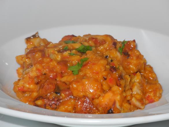 Pulpo-Risotto