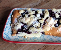 Blaubeerkuchen mit Streuseln