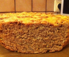 Zucchini-Dinkelbrot mit Käsekruste