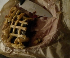 Spinat Quiche Kuchen vegan herzhaft