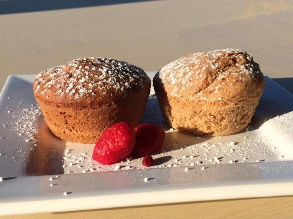 Dinkel-Mandel-Muffins