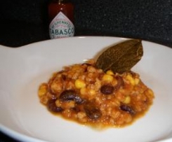 Chili sin carne (vegetarisch) - superschnell