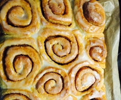 Zimt-Kokos-Schnecken-Kuchen