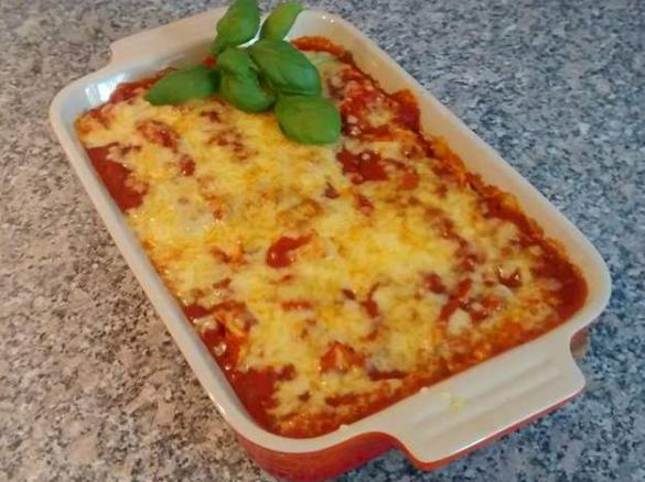 Käse-Tortellini Auflauf