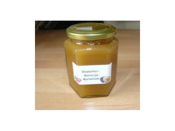 Rhabarber-Maracuja-Marmelade