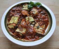 Auberginen-Lachsröllchen (LLID Turborezept)