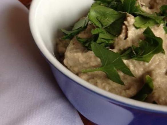 Babaganoush (Auberginencreme, vegan)