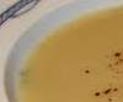 Pastinakencremesuppe mit Weißwein (Rezept aus 'Landlust')