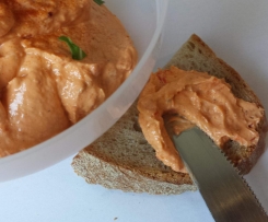 Paprika-Frischkäse-Aufstrich (scharf)