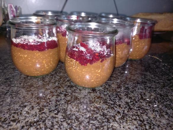 Bananen-Frucht-Overnight-Oats