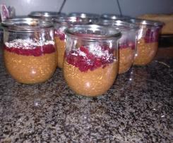 Bananen-Frucht-Overnight-Oats