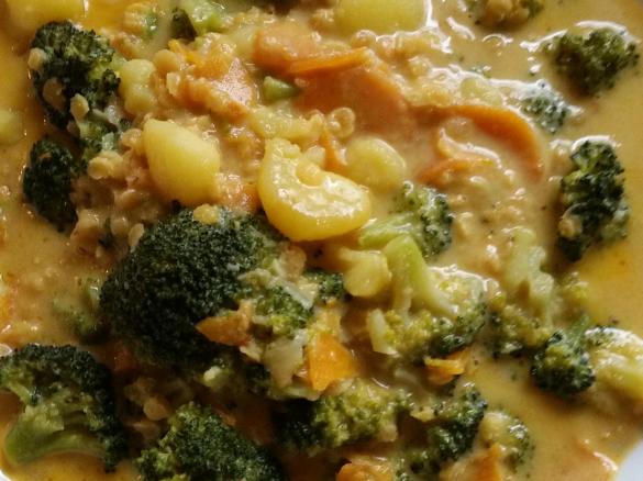 Brokkoli-Kartoffel-Curry