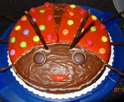 Kindertorte "Marienkäfer"