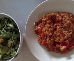 Variation von Tomaten Risotto á la ww