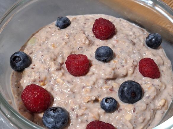 Superman Müslifrühstück