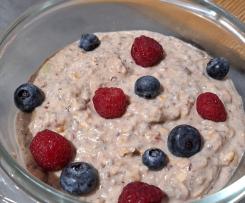 Superman Müslifrühstück