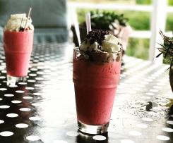 Erdbeer-Schoko-Milchshake