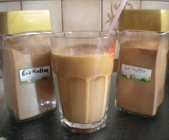 Eiskaffeepulver